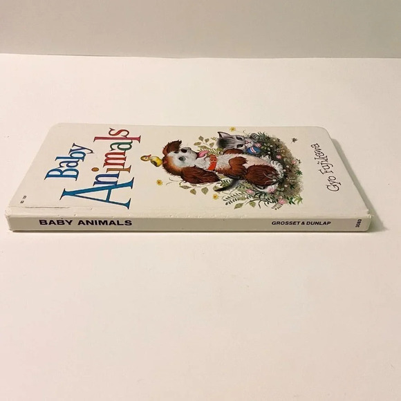 Vintage 1980 Baby Animals Book by Gyo Fujikawa  Grosset and Dunlap Japan - Picture 3 of 11